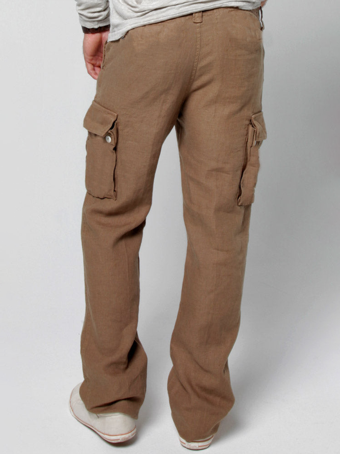 Cotton Mid waist Cargo Pants