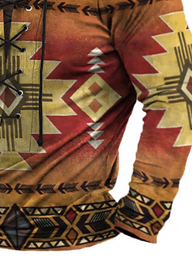 Aztec Vintage Long Sleeve T-Shirt