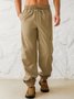 Men's Pockets Based Leisure Trousers
