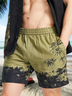 Hawaiian Coconut Tree Beach Shorts